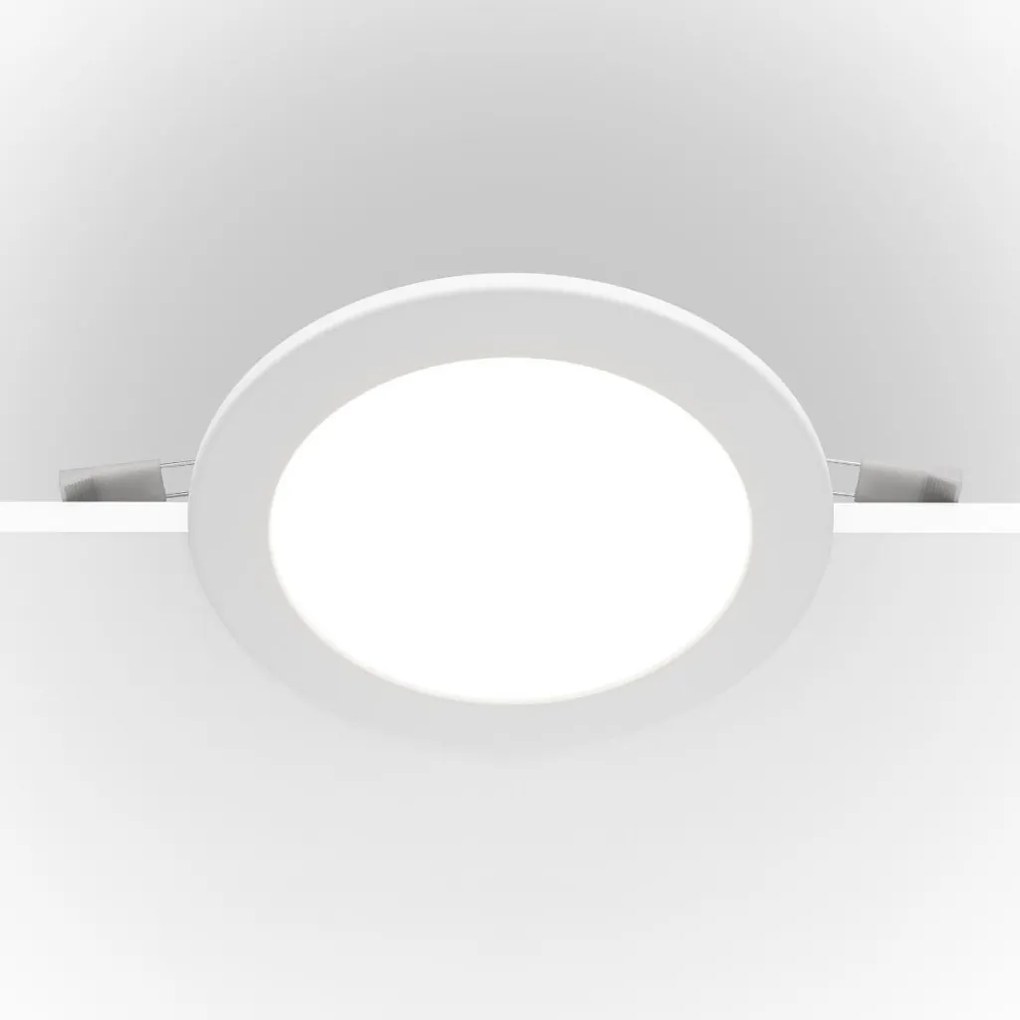 MAYTONI DL016-6-L12W STOCKTON Fürdőszobai Beépíthető Lámpa Fehér LED IP20