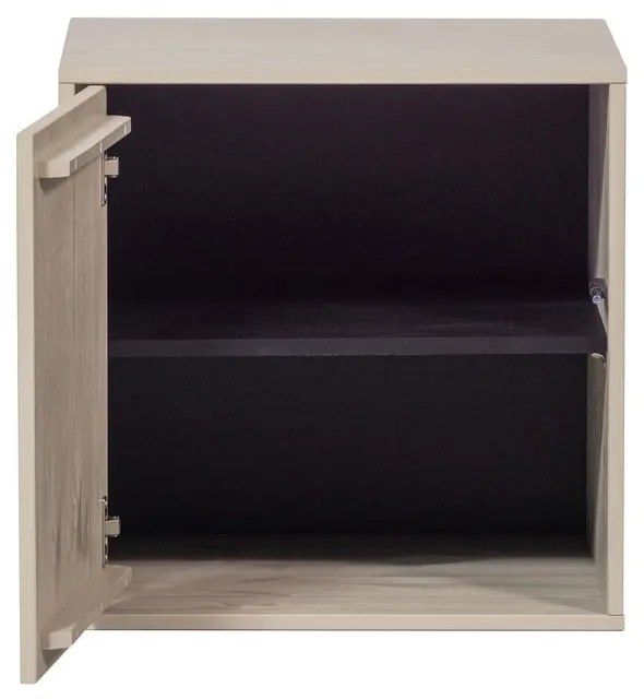 Krémszínű borovi fenyő moduláris szekrény 100x200 cm Daily – vtwonen