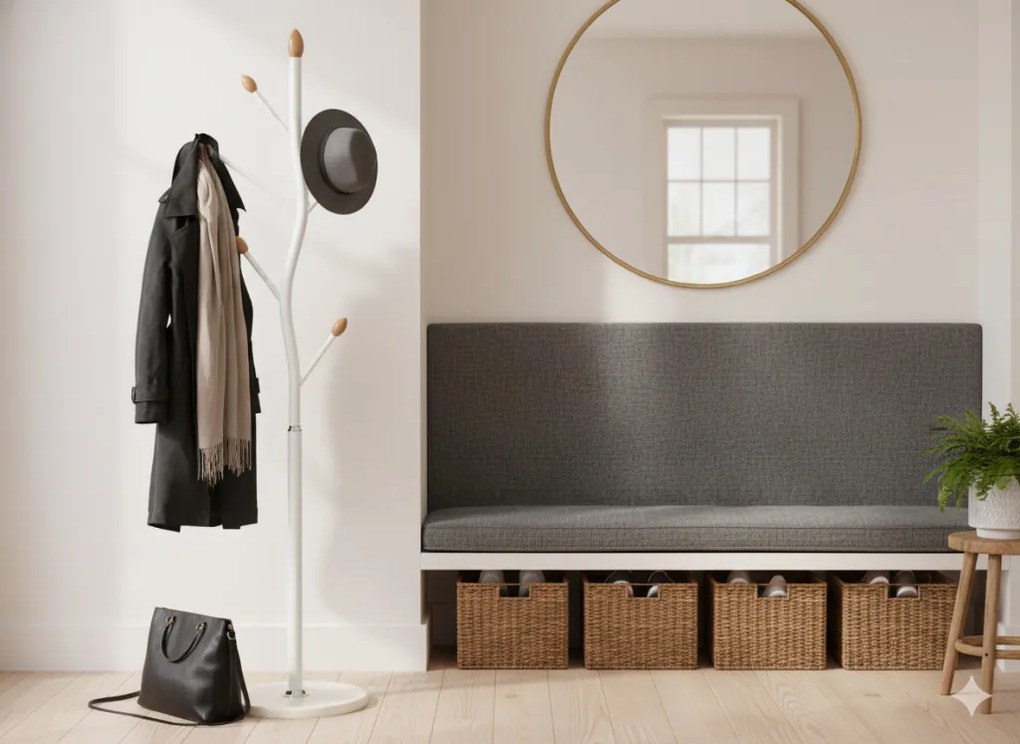 Burgund álló fogas 170 cm