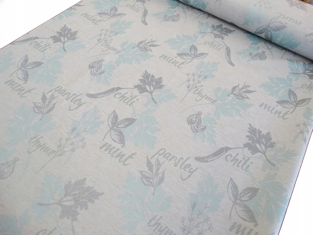 Mg Tk függöny konyha Gyógynövények menta 160cm Minőség