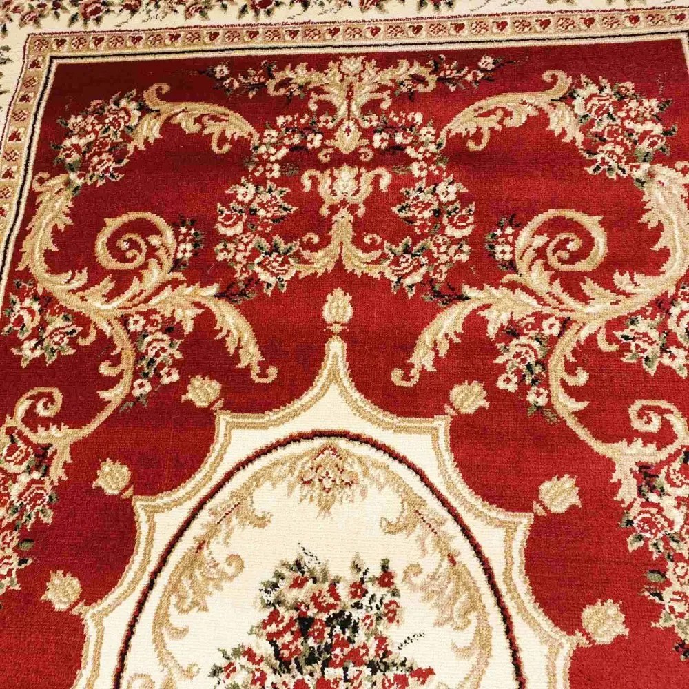 Gótika Nagyméretű Klasszikus Szőnyeg 200 x 300 cm Bordó