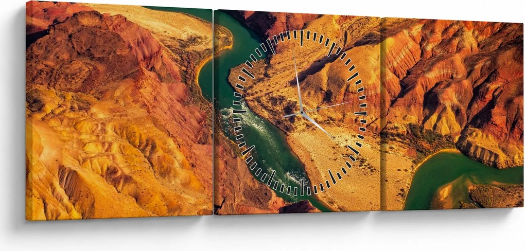 Kép - Grand Canyon (órával) (90x30 cm)