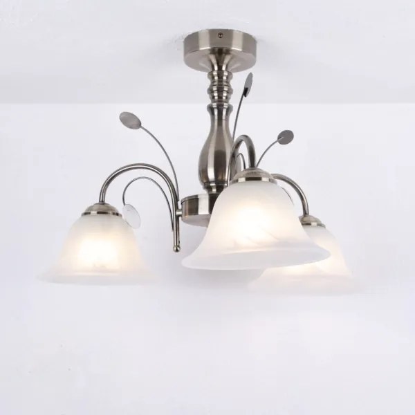 Globo 69007-3 - Mennyezeti lámpa POSADAS 3xE27/60W/230V