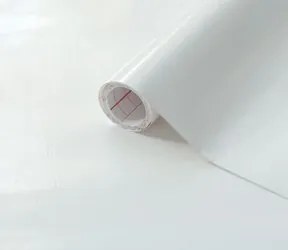 Furnér fehér fényes 67,5x200cm 346-8075