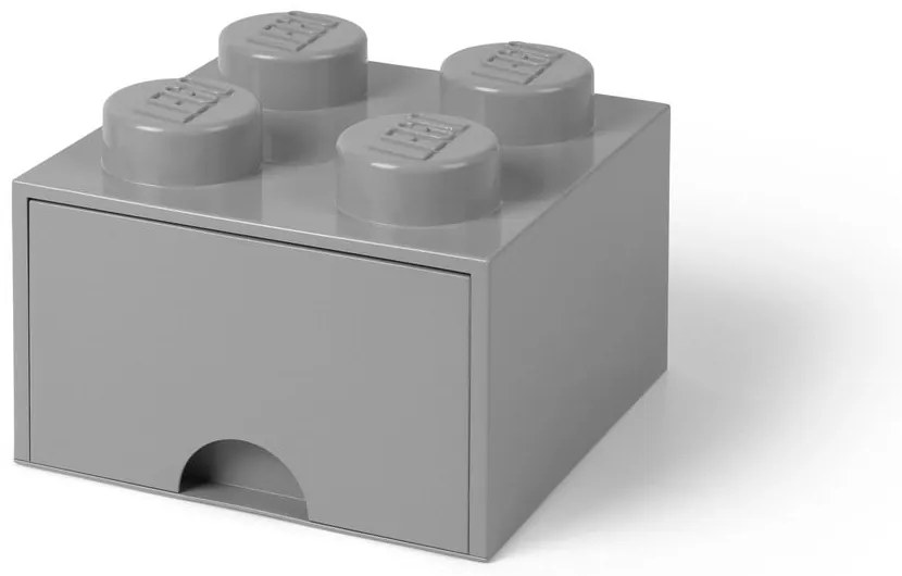Szürke négyszögletes tárolódoboz - LEGO®