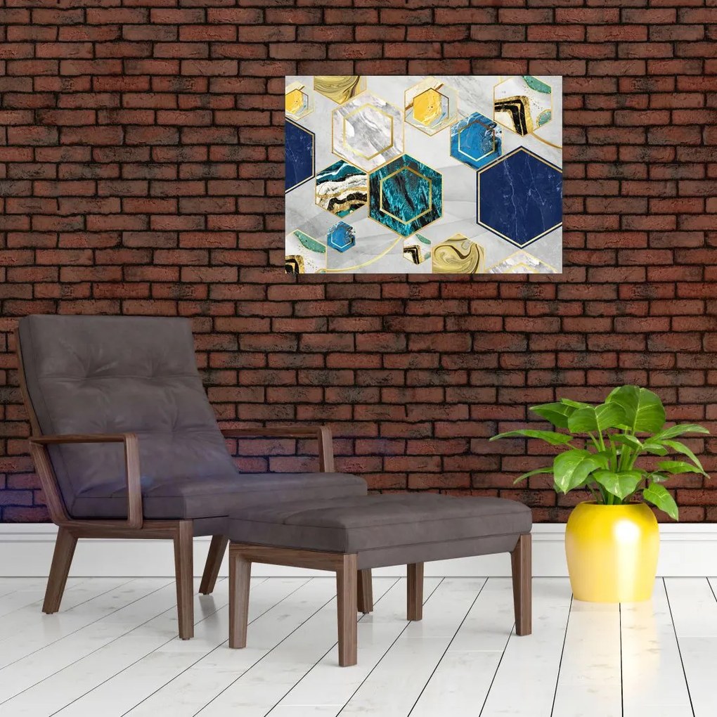 Kép - Márvány kompozíció (70x50 cm)