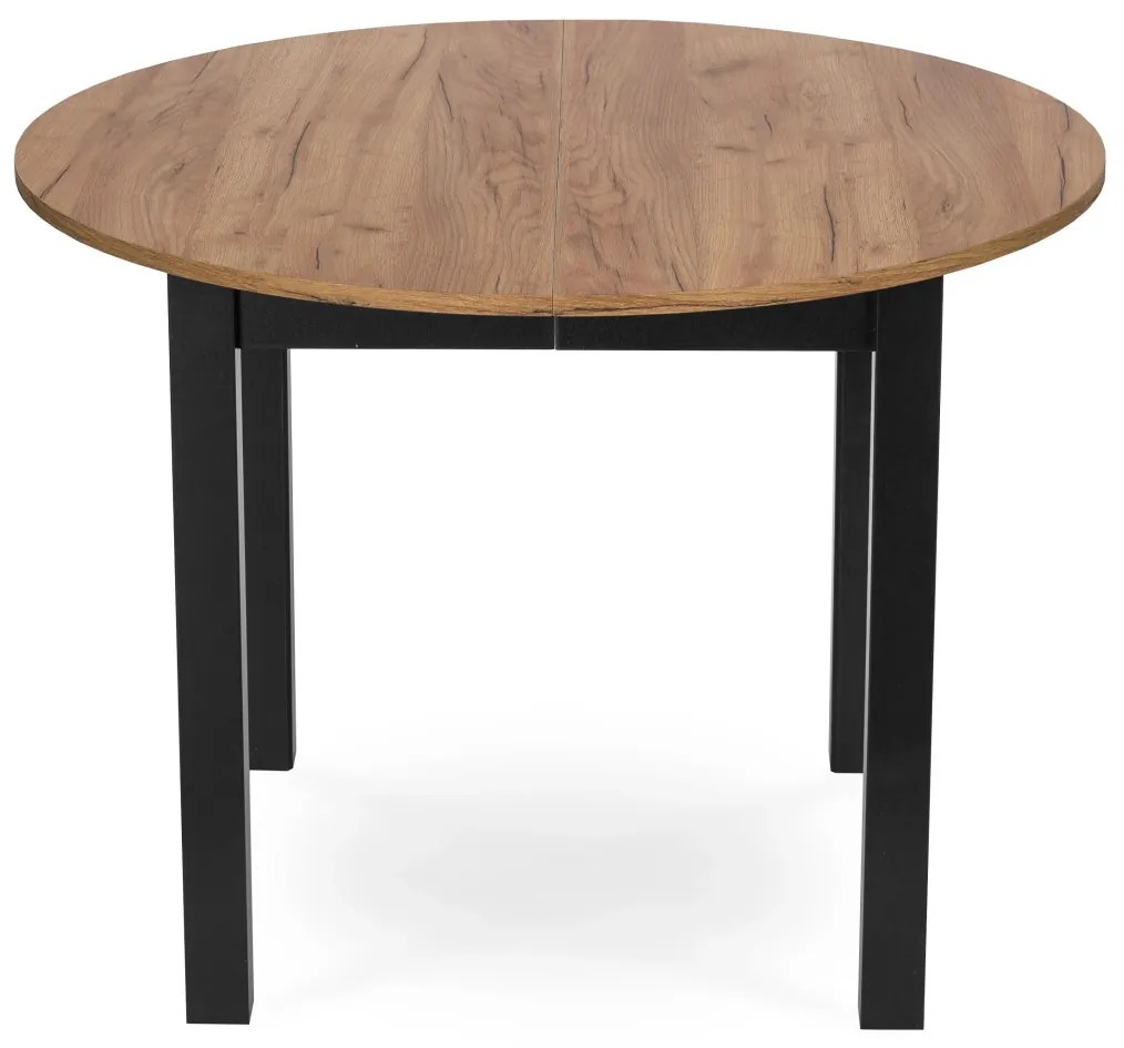 Bővíthető étkezőasztal 102–142 cm Craft tölgy / fekete színkombinációban – HARRY – ME-B-HARRY-DC-CZ-S