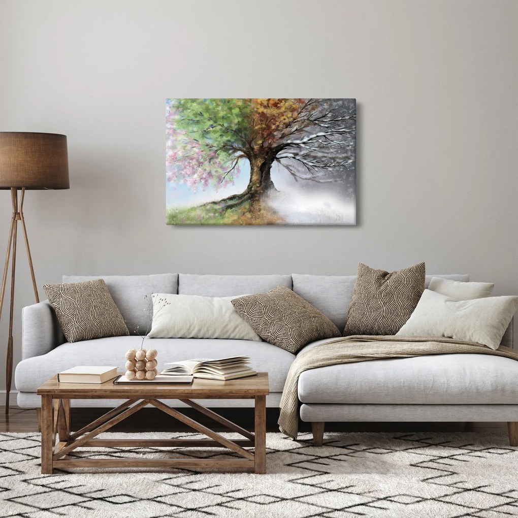 Kép - Négy évszak fája (90x60 cm)