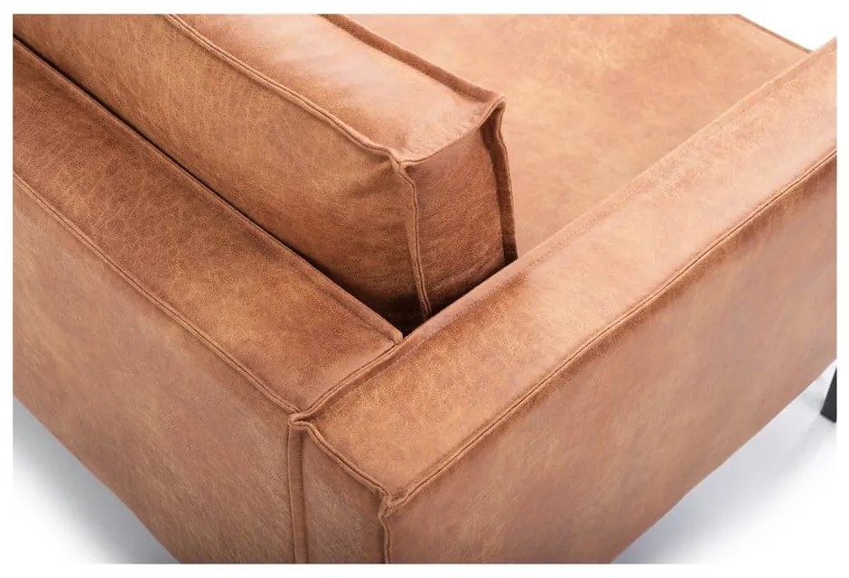 Rate barna műbőr fotel - Scandic