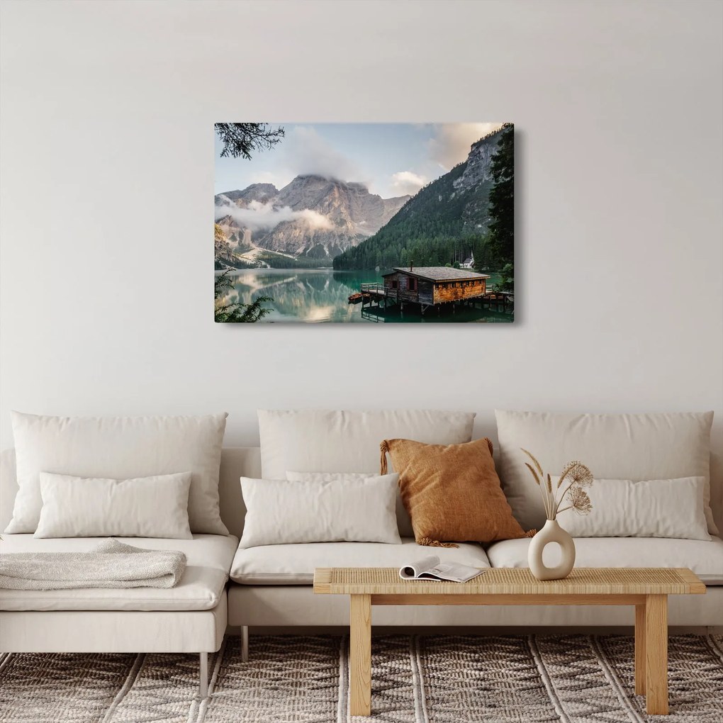 Kép - Lake Prags (90x60 cm)
