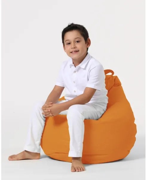 Babzsák 60x60 cm narancssárga