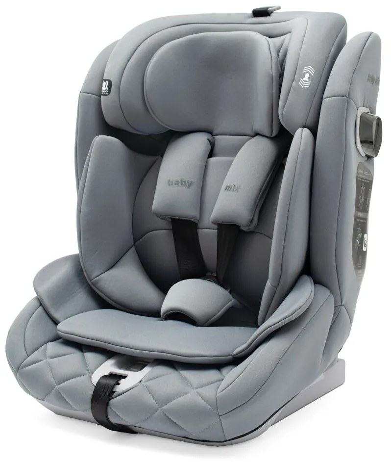 Baby Mix Hero PRO I-Size autós gyerekülés, szürke
