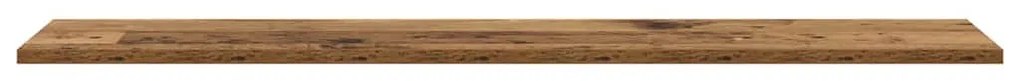 Polcos könyvespolc 4 pcs Barna 100 x 20 x 1.5 cm Faanyag