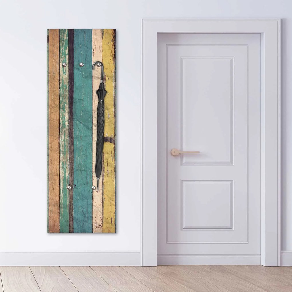 Gario Fali fogas Színes fa Méret: 25 x 70 cm