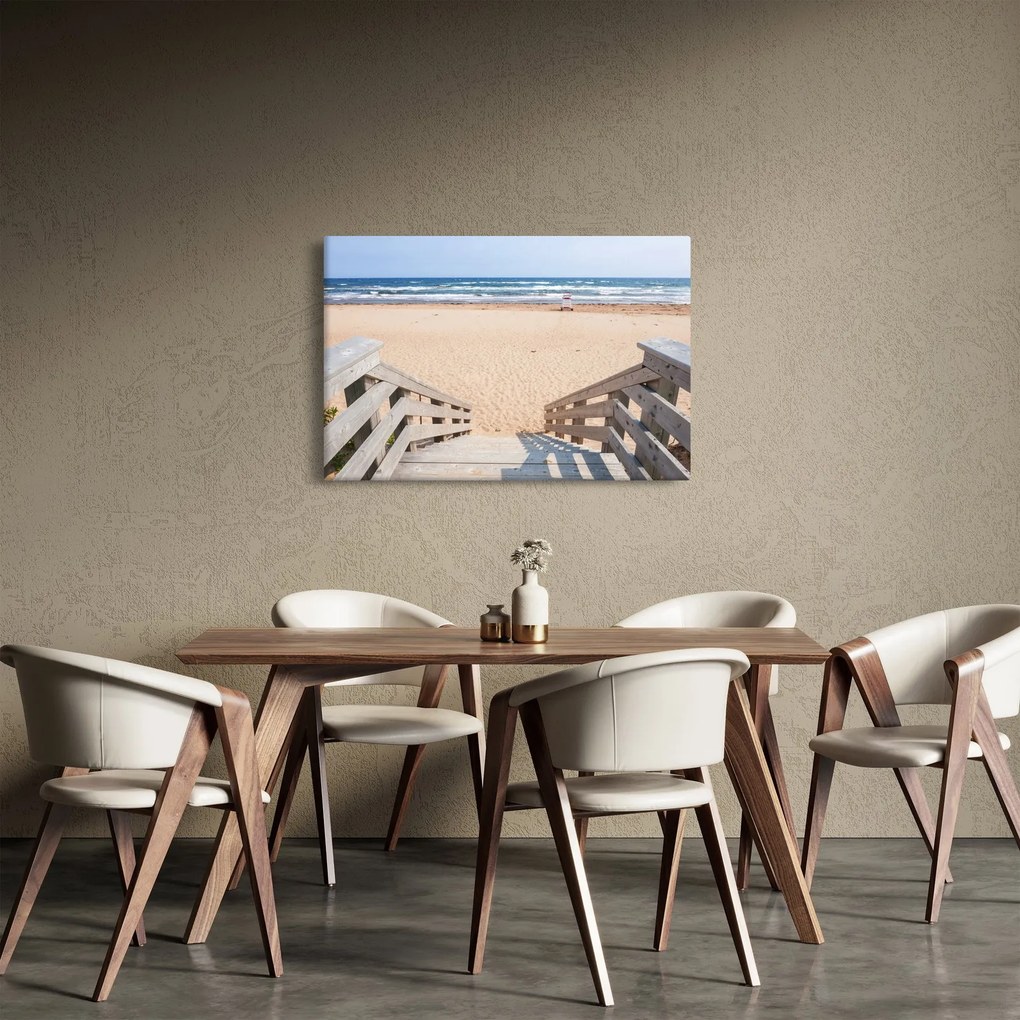 Kép - Tengerpart (90x60 cm)