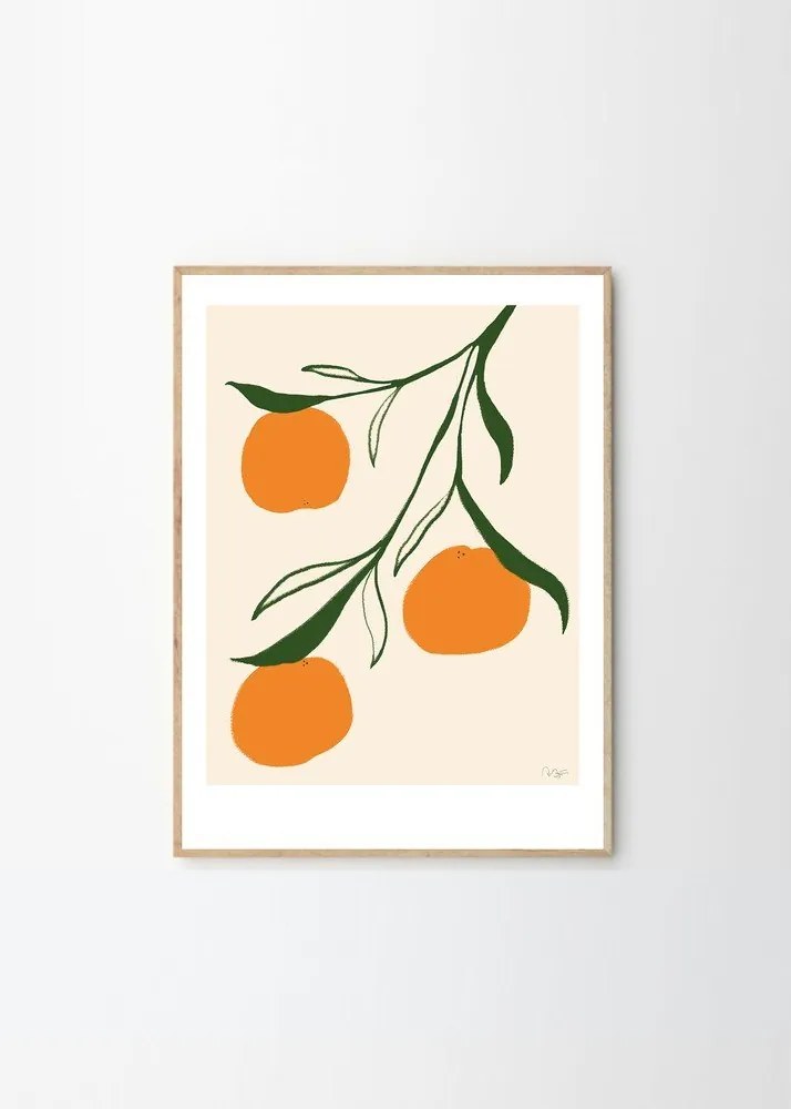 Poszter 30x40 cm Orange – Anna Mörner – The Poster Club