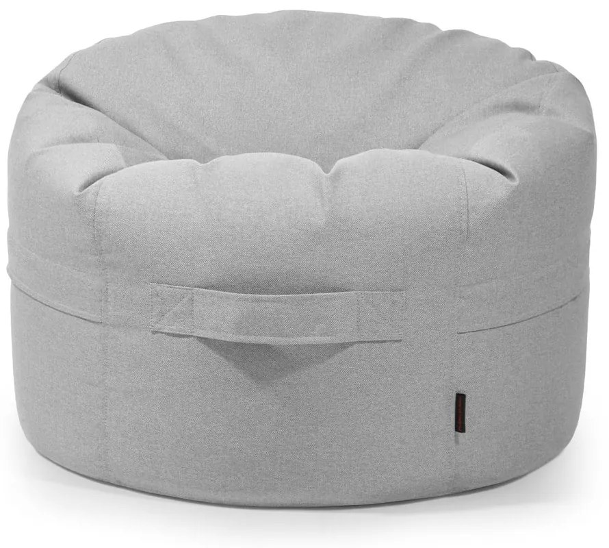 Szürkésbézs gyerek babzsákfotel Roll 80 – SLOWDOWN