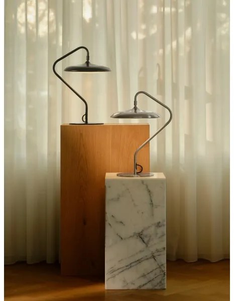 Nordlux - LED asztali lámpa ARTIST LED/15W/230V rozsdamentes acél