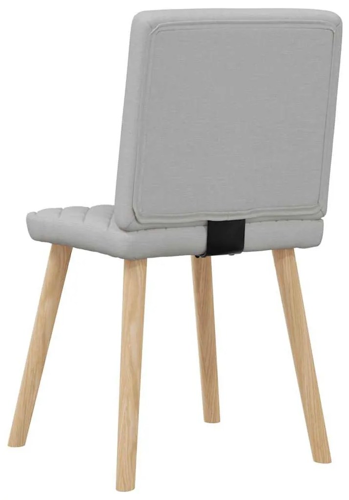 étkezőszékek 6 db Felhőszürke szövet