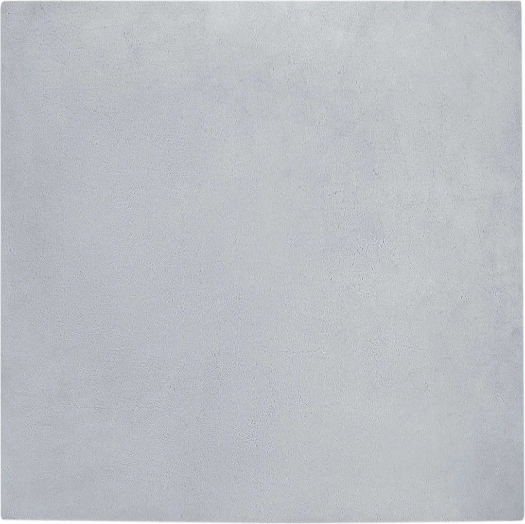 vidaXL Csúszásgátló Műnyúl Szőnyeg Olite Szürke 160 x 160 cm