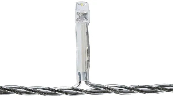 Nedis CLLC180C - LED karácsonyi függöny 180 LED, 7 funkció, 10,9 m, IP44, hideg