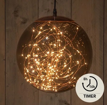 Függő fénygömb, 125 Led, Ø25 cm. Coen Bakker