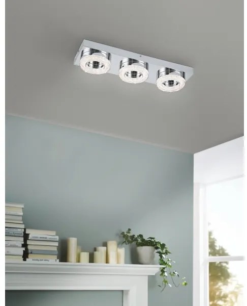 Eglo 95663 - FRADELO LED mennyezeti lámpa 3xLED/4W/230V