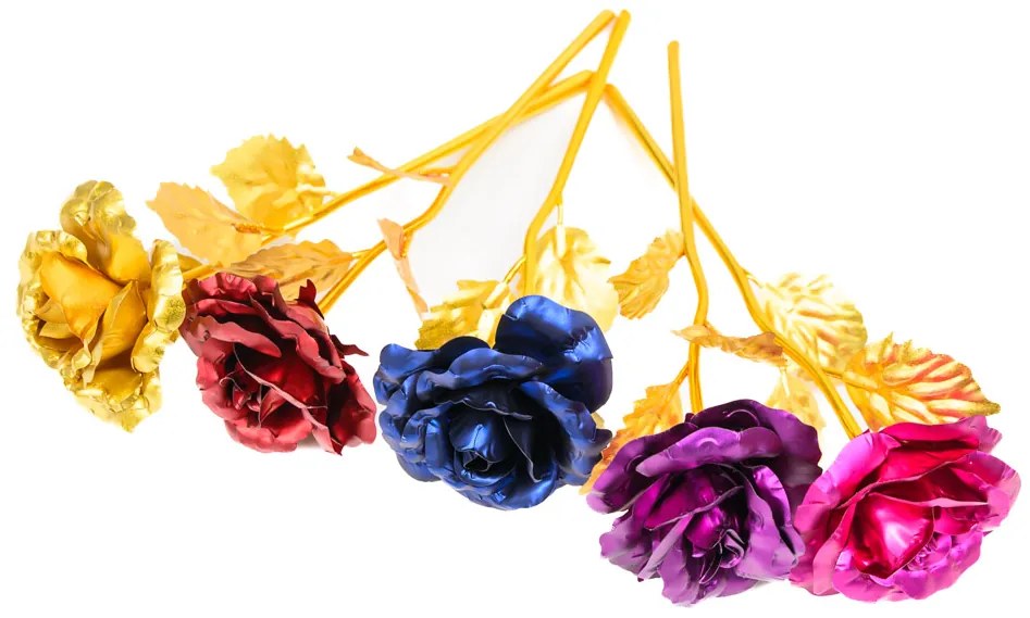 SIF lila örökrózsa arany szárral