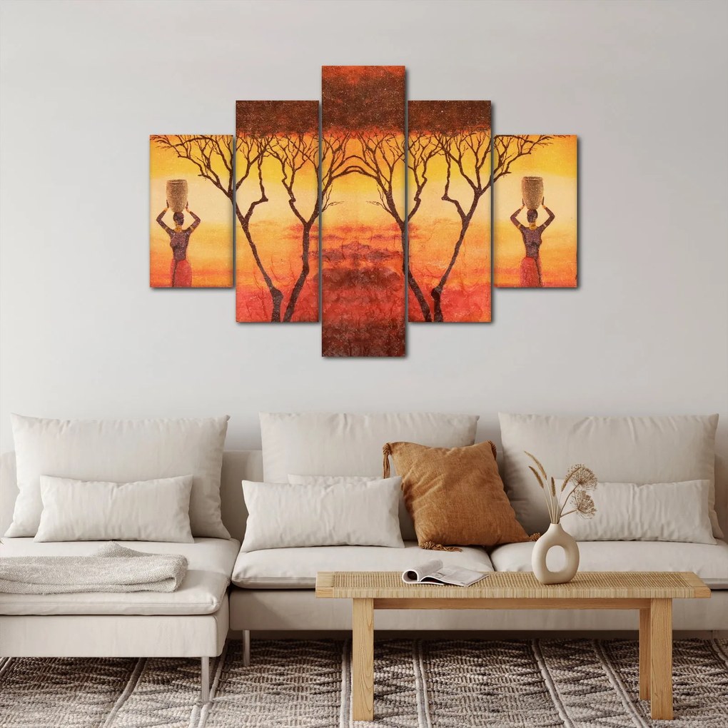 Kép - afrikai szavanna (150x105 cm)