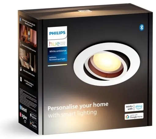 Philips - LED Dimmelhető beépíthető lámpa Hue MILLISKIN 1xGU10/4,2W/230V