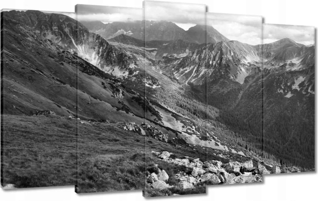 Képek 100x60 Tátra Lengyel hegyek Kilátás