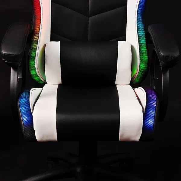 X-Style Combat 4.0 LED Gamer szék Black-White