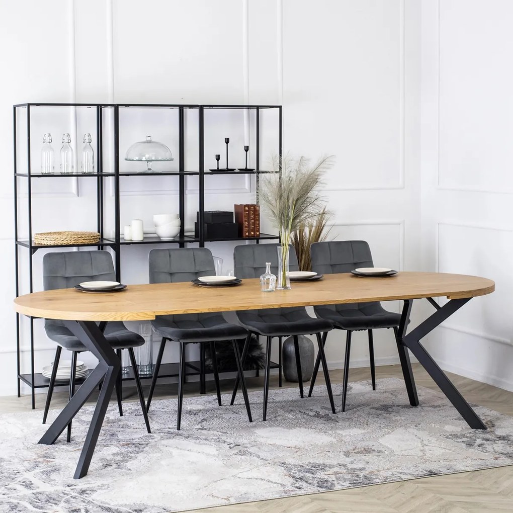 Szürke Bársony Étkezőszék. PERU