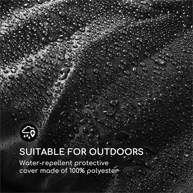 Blumfeldt Theia Raincover, védőburkolat, 100 % poliészter, időjárásálló, fekete