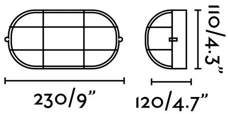 FARO 70998 - Kültéri fali lámpa CABO 1xE27/60W/230V IP65