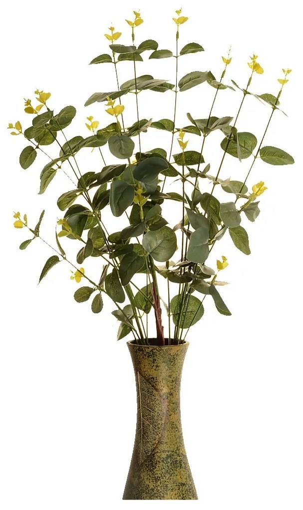 Eukaliptusz mesterséges szár, zöld, 67 cm