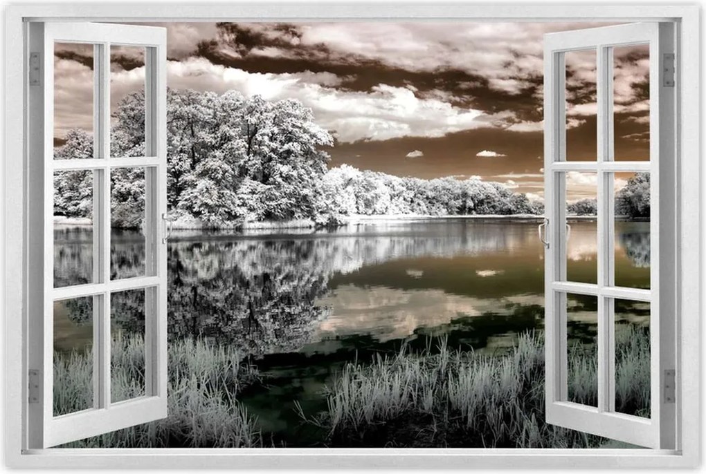 Poszterek 90x60 Tájkép Infravörös Ir