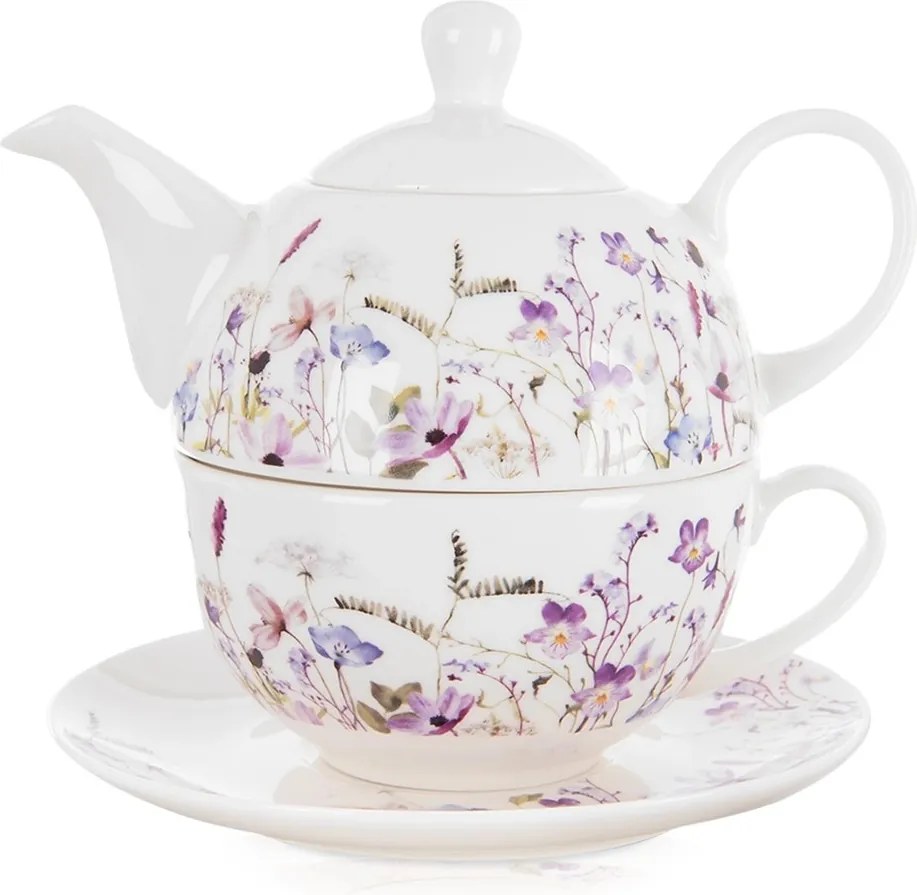 Teáskészlet 2in1 400ml-es kancsó és Louka porcelán teáscsésze