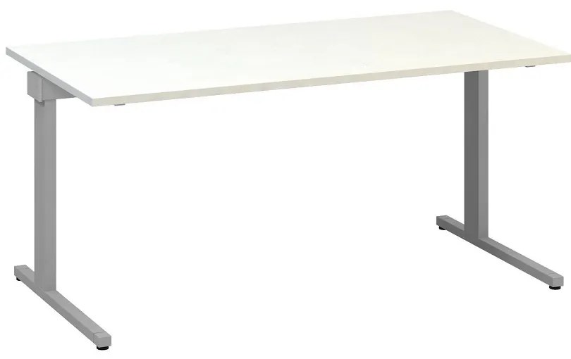 ProOffice C asztal 160 x 80 cm, fehér