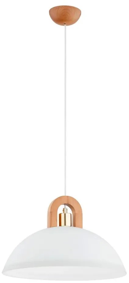 Csillár zsinóron MIGOT 1xE27/15W/230V bézs/arany