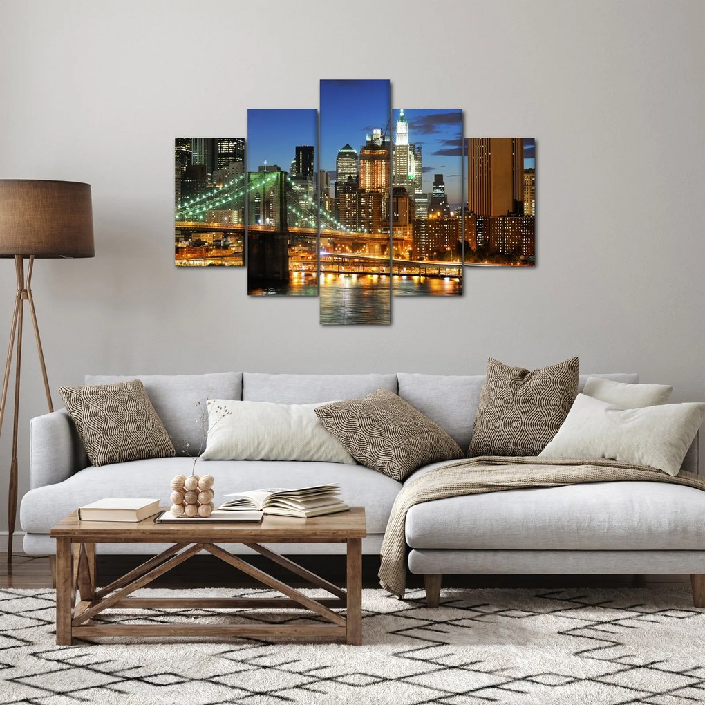 Kép - Híd New Yorkkal (150x105 cm)