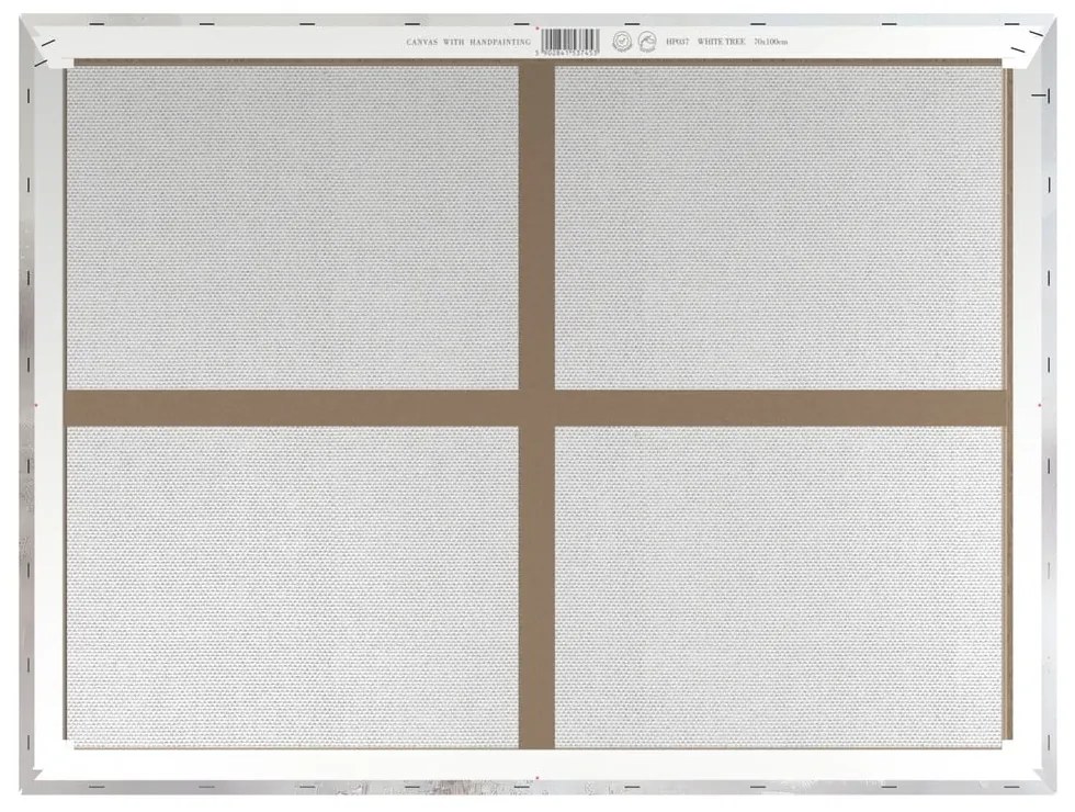 Kép kézzel festett részletekkel 70x100 cm White Tree – Styler
