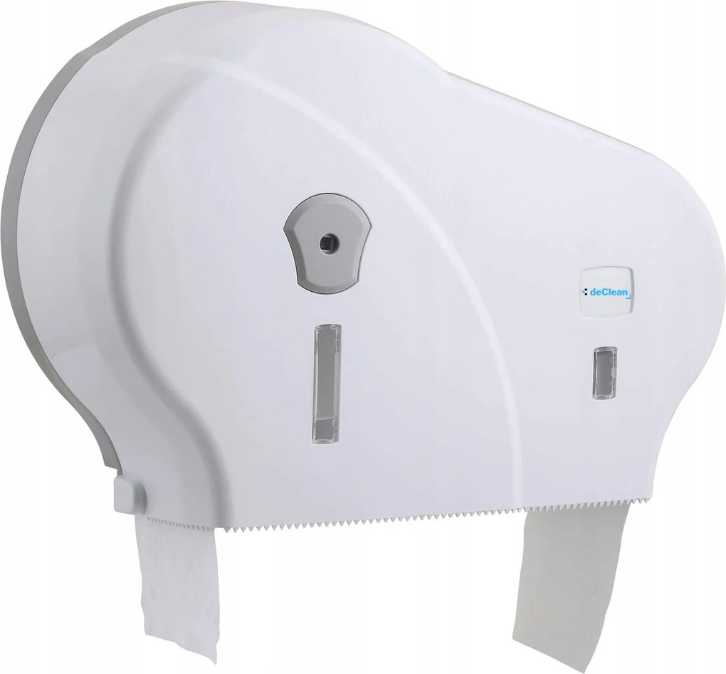 Praktikus WC-papír tartó két tekercshez Fehér