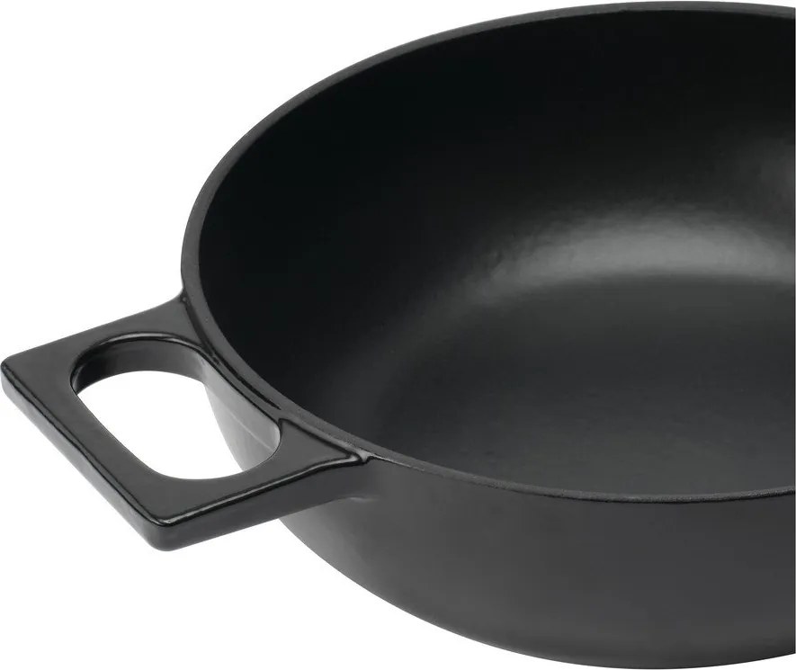 Öntöttvas serpenyő fedővel ø 26 cm tegame Mattia 3.0 – FABINI