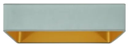 Brilagi-LED Fényerőszabályozható lámpatest VELVET SQUARE LED/36W/230V Wi‑Fi Tuya + távirányító mentazöld