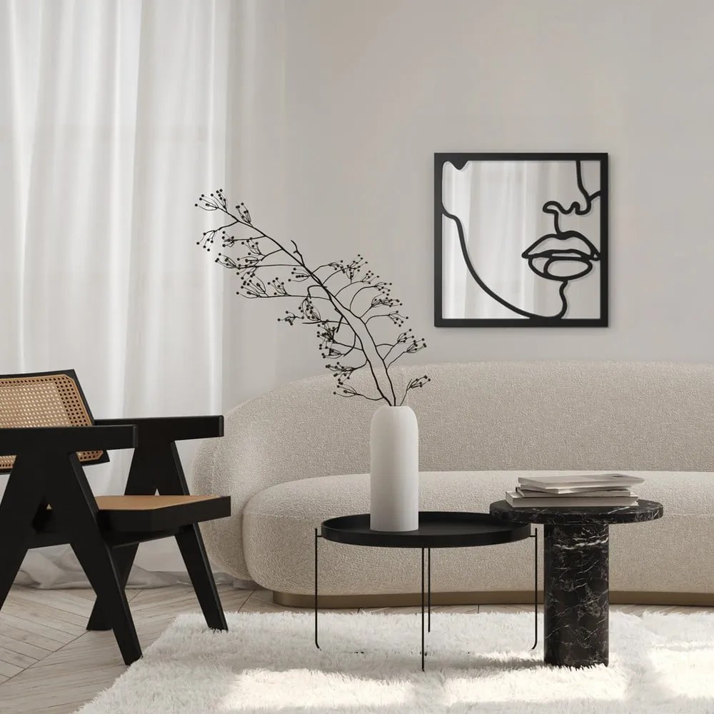 Fali tükör 50x50 cm Rosa – Styler