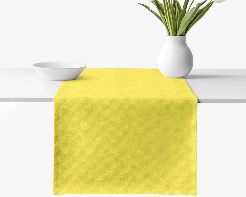 Goldea malaga asztali futó - lime színű 20x140 cm