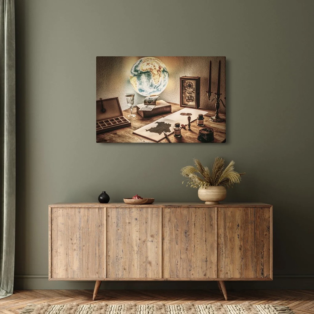 Kép - utazási asztal (90x60 cm)
