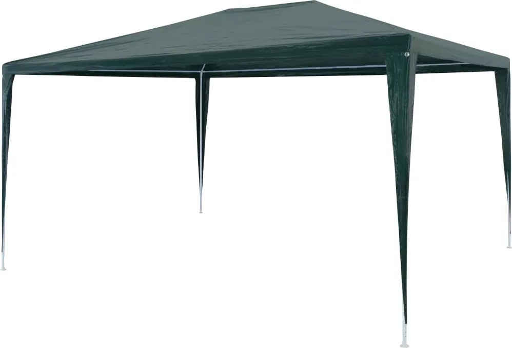 vidaXL zöld PE rendezvénysátor 3 x 4 m