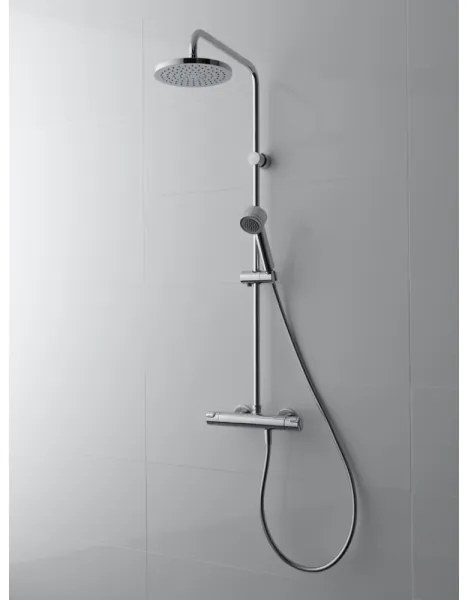 LAUFEN HF500957100600 - CITYPRO termosztátos zuhanyszett, króm